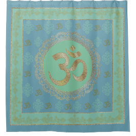 OM Mandala - Shower Curtain Douchegordijn