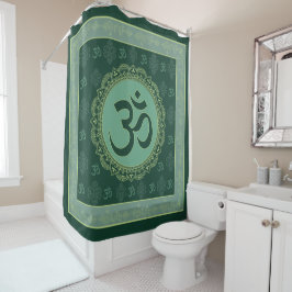 OM Mandala - Shower Curtain Douchegordijn