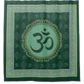 OM Mandala - Shower Curtain Douchegordijn (Voorkant)