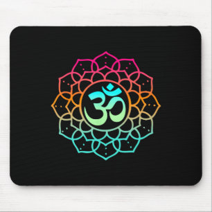 Om Mandala Spiritueel Zen Yoga Boeddhistisch Medit Muismat