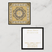 OM Mandala - Visitekaartje (Voorkant / Achterkant)