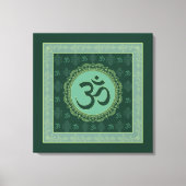 OM Mandala - Wrapped Canvas (Voorkant)