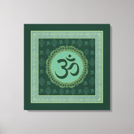 OM Mandala - Wrapped Canvas