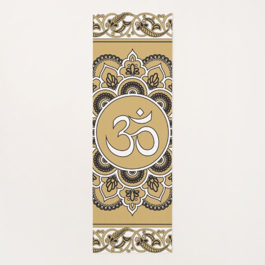 OM Mandala - Yoga Mat (Achterkant)