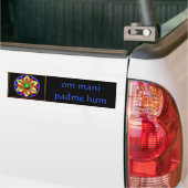 Om Mani Padme Hum Bumpersticker (Op Truck)