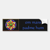 Om Mani Padme Hum Bumpersticker (Voorkant)