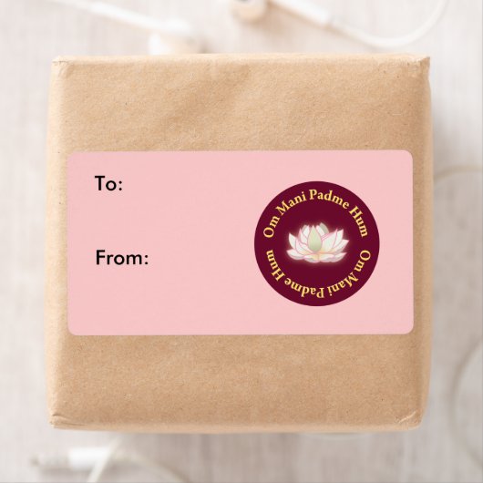 Om Mani Padme Hum Etiket (Insitu)