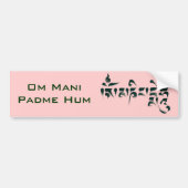 Om Mani Padme Hum III Bumpersticker (Voorkant)