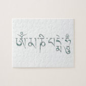 Om Mani Padme Hum Legpuzzel (Horizontaal)