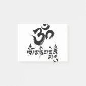 Om Mani Padme Hum Mantra Post-it® Notes (Voorkant)