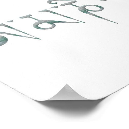 Om Mani Padme Hum Poster (Hoek)