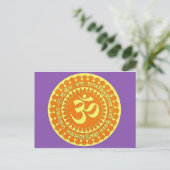 OM MANTRA BRIEFKAART (Staand voorkant)
