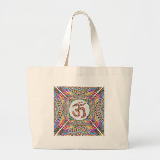Om Mantra Jewel Collectie Grote Tote Bag
