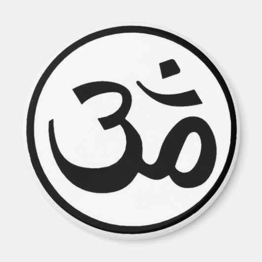 om mantra magneet (Voorkant)