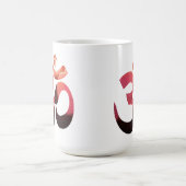 Om Mantra Symbol Yoga Meditation Inspirerend Koffiemok (Center)