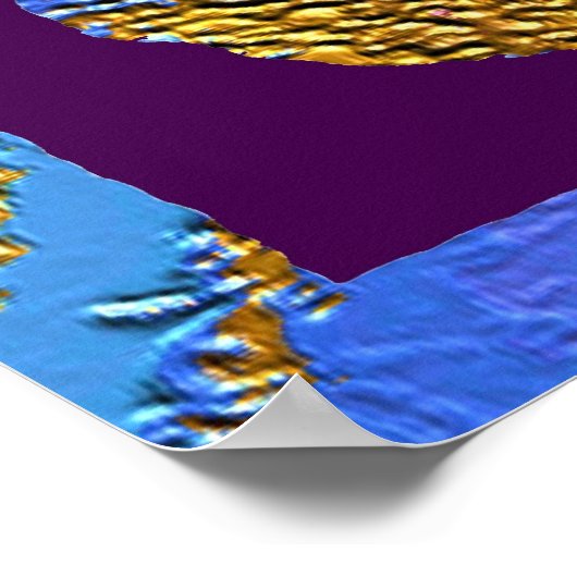 OM MANTRA - Voor vrede Poster (Hoek)