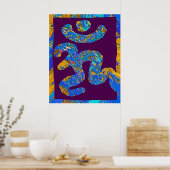 OM MANTRA - Voor vrede Poster (Keuken)