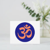 Om Mantra Yoga Briefkaart (Staand voorkant)