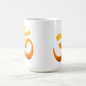 Om Mantra Yoga Gold Sun-symbool Koffiemok (Center)