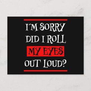 Om me te beledigen... Gezegde Sarcasm Joke Briefkaart