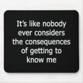 Om me te leren kennen muismat (Voorkant)