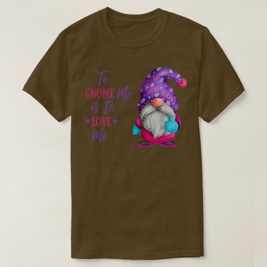 Om me te vergeren is van mij houden t-shirt (Design voorkant)