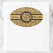 Om Meditatie Ontspannen & ademen Sticker (Tas)