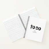 Om met de Notitieboekje van de Naam en van de Datu Notitieboek (Binnen)