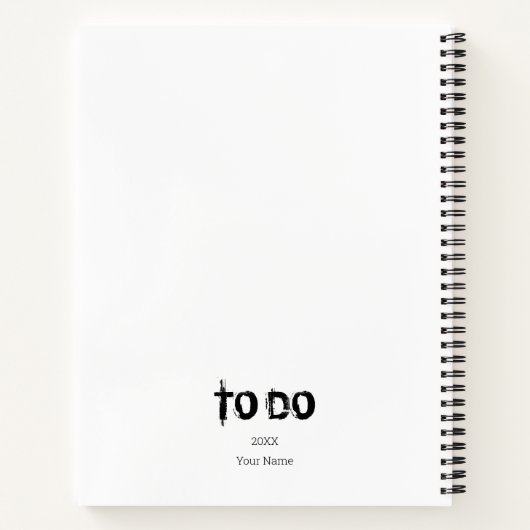 Om met de Notitieboekje van de Naam en van de Datu Notitieboek (Achterkant)