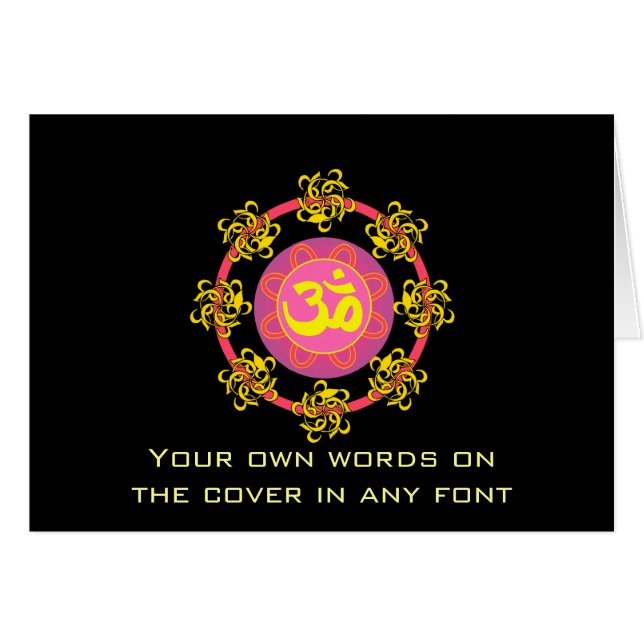 Om met Swirls en Colors. (Voorkant Horizontaal)
