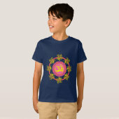 Om met Swirls en Colors. T-shirt (Voorkant volledig)