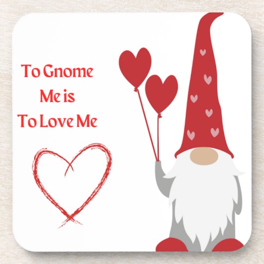 Om mij te genamen is om van mij te houden met een  bier onderzetter (Voorkant)