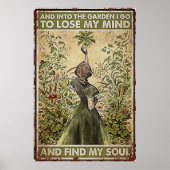 Om mijn verstand te verliezen en mijn ziel te vind poster (Voorkant)