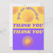 Om mijn waardering te Shows Bedankkaart (Voorkant)