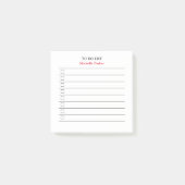 OM Minimale, geavanceerde controledozen TE DOEN ME Post-it® Notes (Voorkant)