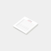 OM Minimale, geavanceerde controledozen TE DOEN ME Post-it® Notes (Schuin)