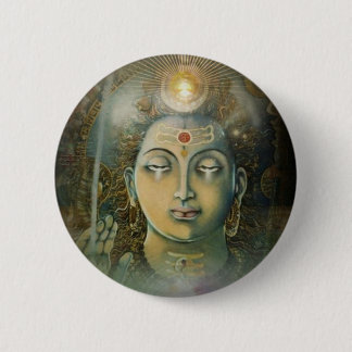 Om Namah Shivay Ronde Button 5,7 Cm