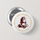 Om Namah Shivay! Ronde Button 5,7 Cm (Voorkant /achterkant)