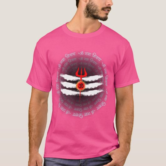 Om Namah Shivay T-shirt (Voorkant)