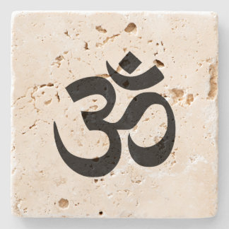 Om Namah Shivaya Aum Shanti Aum om Sybol ॐ Vrede Stenen Onderzetter