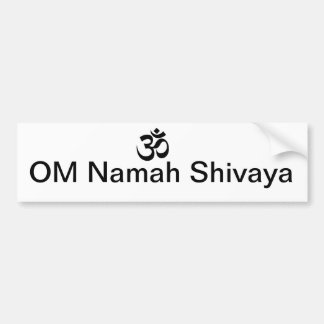 OM Namah Shivaya Bumpersticker