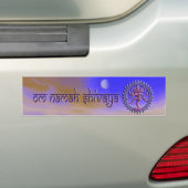 Om Namah Shivaya bumpersticker (Op auto)