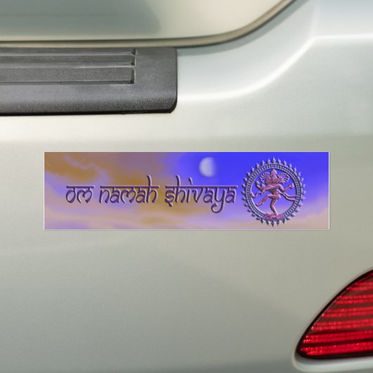 Om Namah Shivaya bumpersticker (Op auto)