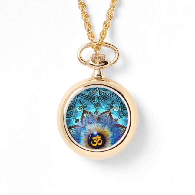 "Om Namah Shivaya" - De ware identiteit Horloge (Voorkant)