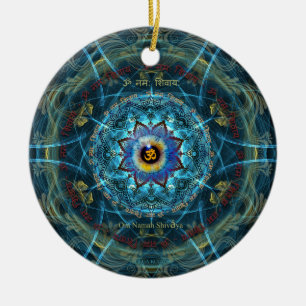 "Om Namah Shivaya" - De ware identiteit - jezelf Keramisch Ornament