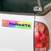 OM NAMASTE-bumpersticker Bumpersticker (Op Truck)