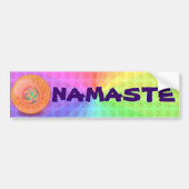 OM NAMASTE-bumpersticker Bumpersticker (Voorkant)