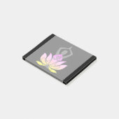 OM Namaste Spirituele Lotus Flower Yoga Pose Post-it® Notes (Schuin)