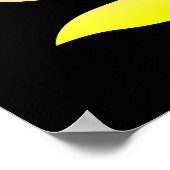 OM Namaste Spirituele Lotus Flower Yoga Pose Poster (Hoek)