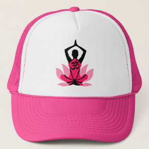 OM Namaste Spirituele Lotus Flower Yoga Trucker Pet